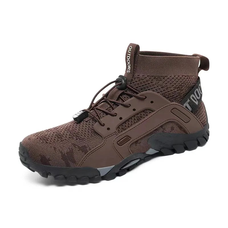 Unisex Outdoor Fitness Shoes | Anti-Slip Trekking Water Shoes | Rubber Insole | Hiking Climbing Fishing