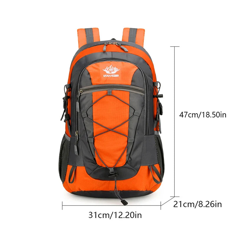 Ultralight Water-Resistant Hiking Backpack | Large Capacity Travel Daypack | Men & Women Outdoor Sports
