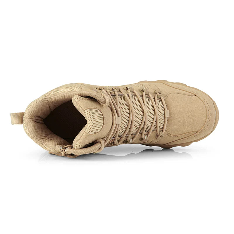 Men's Tactical Combat Boots | Outdoor Camping Hiking | Anti-Wear Quick Response | Fishing Hunting Sneakers