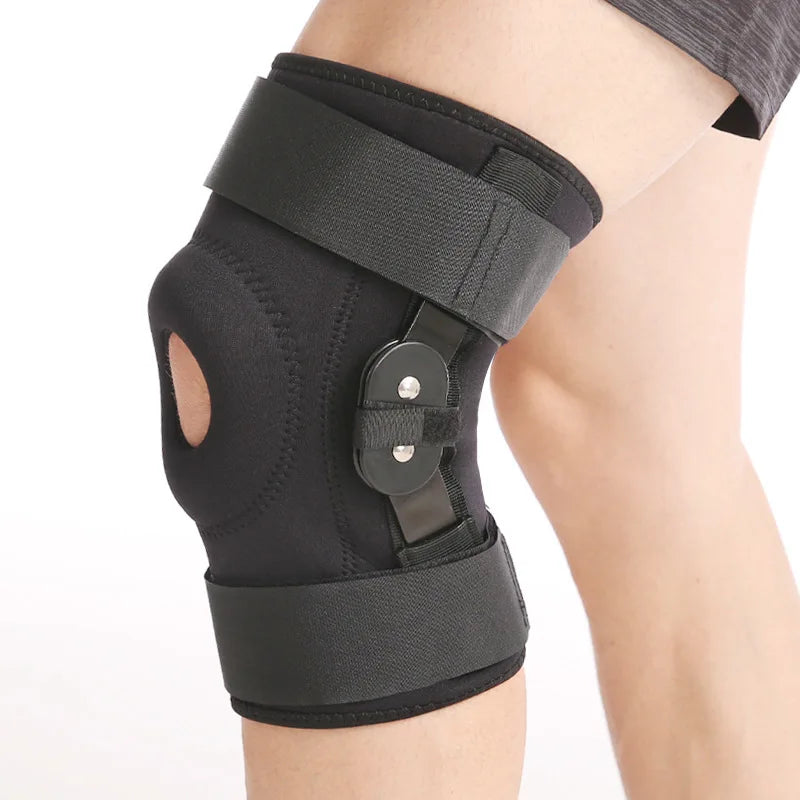 NUOYING Adjustable Hinged Knee Support | Joint Pain Relief | Meniscus Tear & Patellar Tendon Brace | Leg Stabilizer