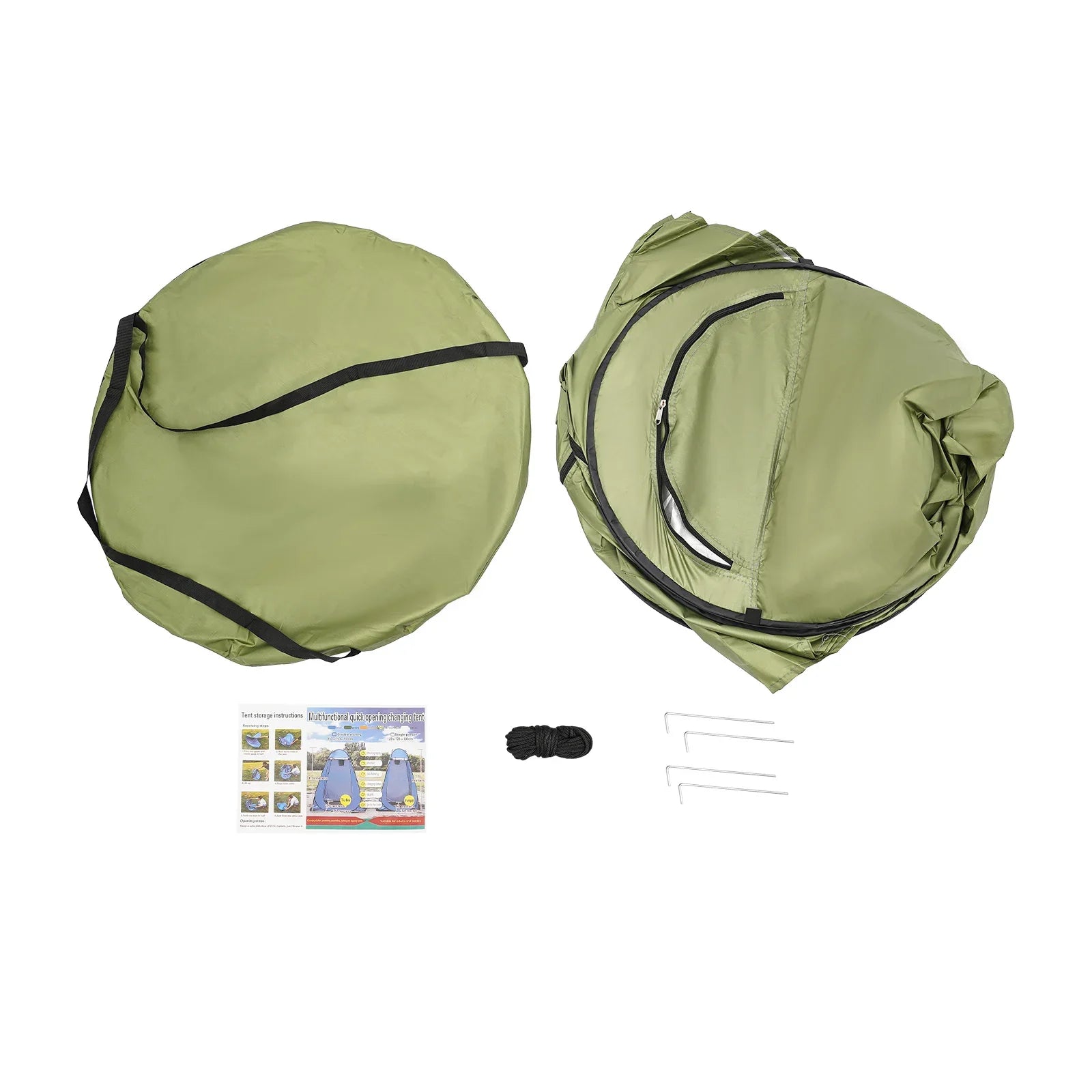 Portable Privacy Shelter | Waterproof Outdoor Pop-Up Tent | Hiking Camping Fishing | 170T Polyester