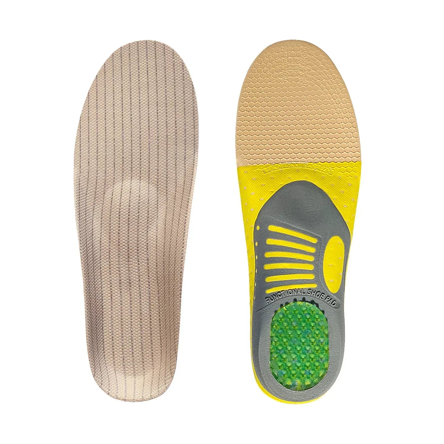Orthopedic Insoles for Men Women | Arch Support | Flat Foot Correction | Breathable Massage Cushion
