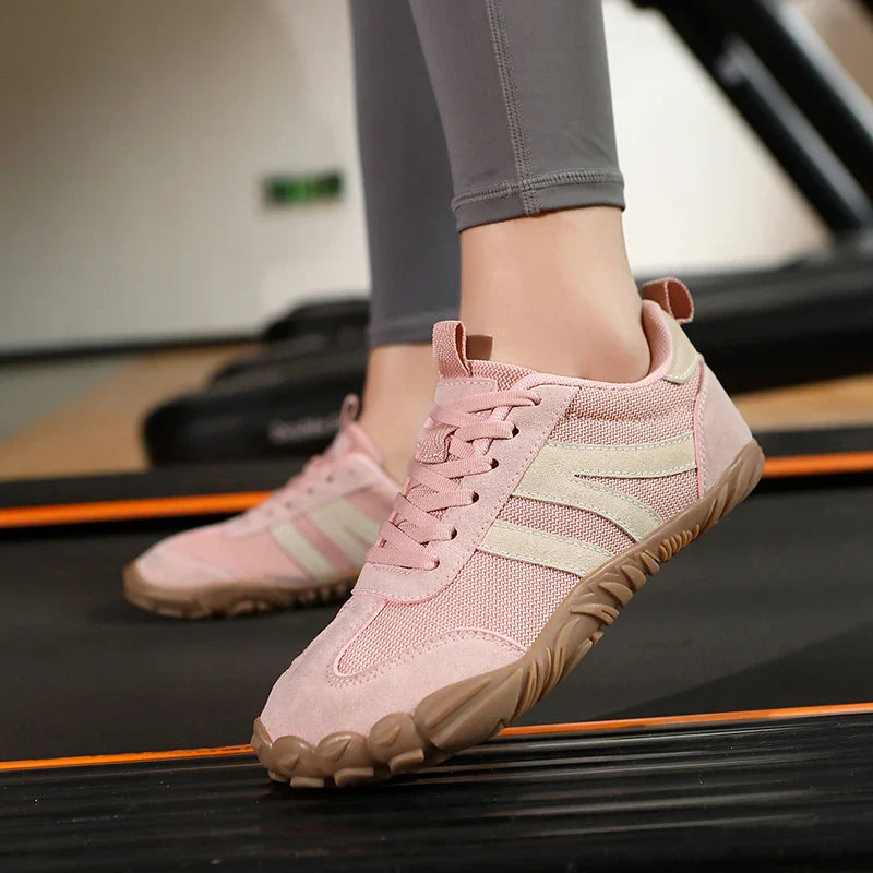 2026 Zero Drop Minimalist Sneakers | Wide Toe Barefoot Shoes | Casual Non-Slip Outdoor Retro Footwear