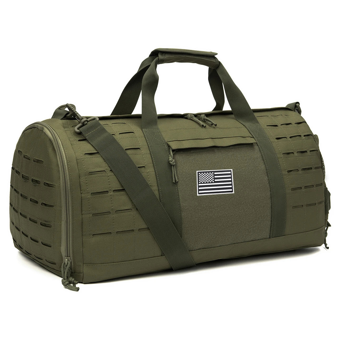 ReFire Gear Tactical Gym Bag | 40L Water-Resistant Travel Duffel | Unisex Polyester Sports Bag with Shoe Compartment