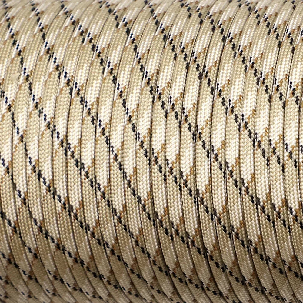 Military Grade 7-Strand Paracord | 4mm 550 Tactical Utility Rope | Outdoor Survival Camping Cord | Weaving & Multi-Purpose Use
