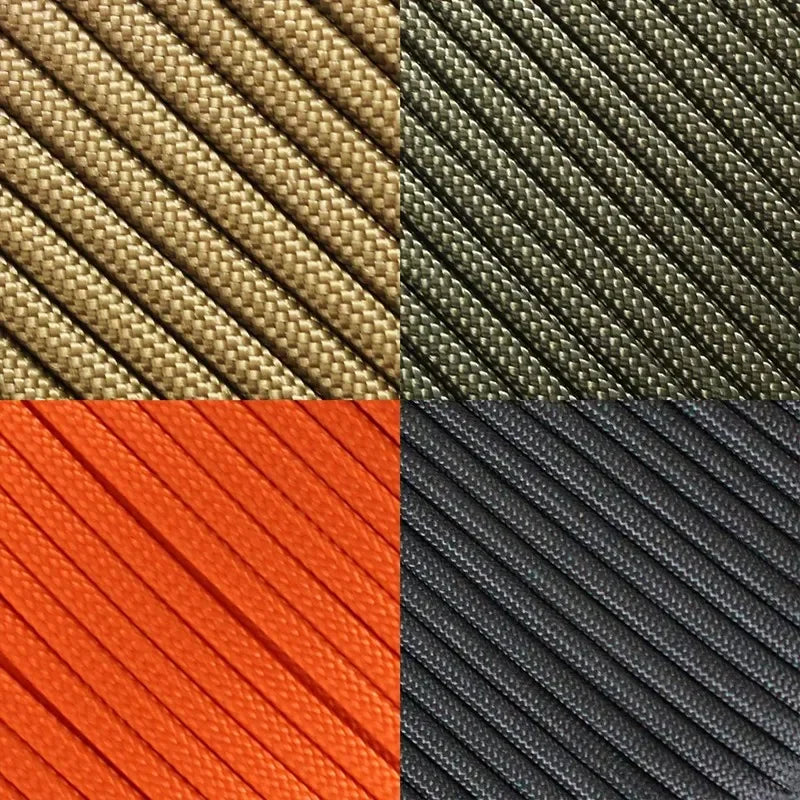 Military Grade 7-Strand Paracord | 4mm 550 Tactical Utility Rope | Outdoor Survival Camping Cord | Weaving & Multi-Purpose Use