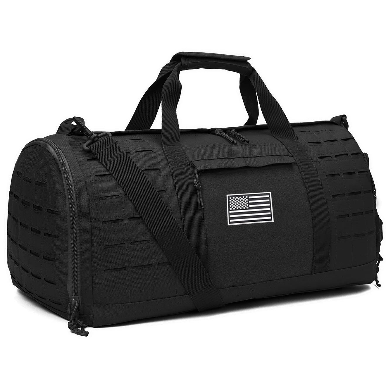 ReFire Gear Tactical Gym Bag | 40L Water-Resistant Travel Duffel | Unisex Polyester Sports Bag with Shoe Compartment