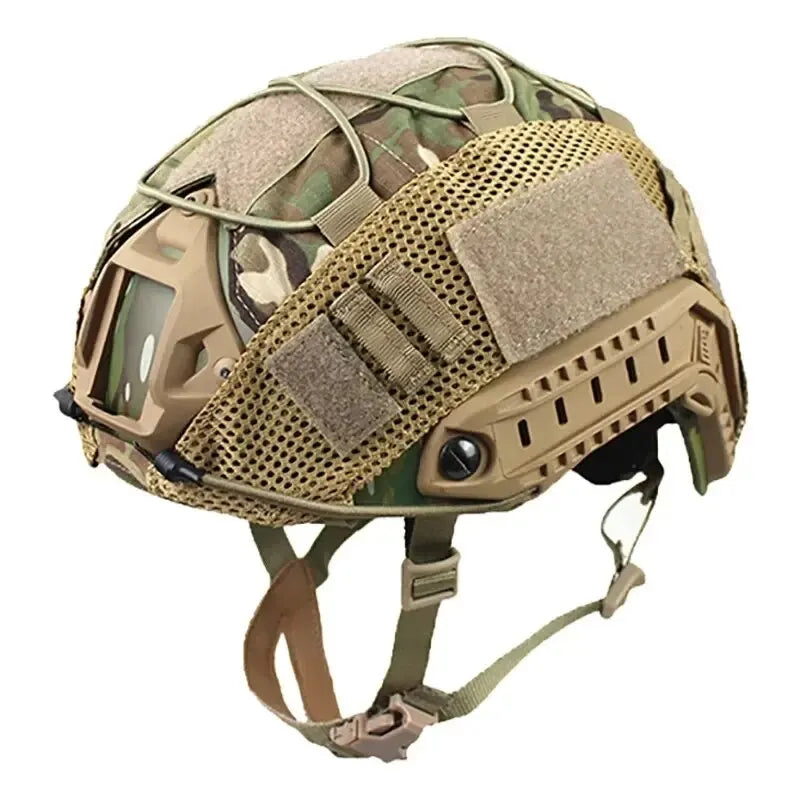 Multicam Tactical Helmet Cover | Fast MH PJ BJ Airsoft Paintball | Cycling Gear Accessories | Outdoor Sports