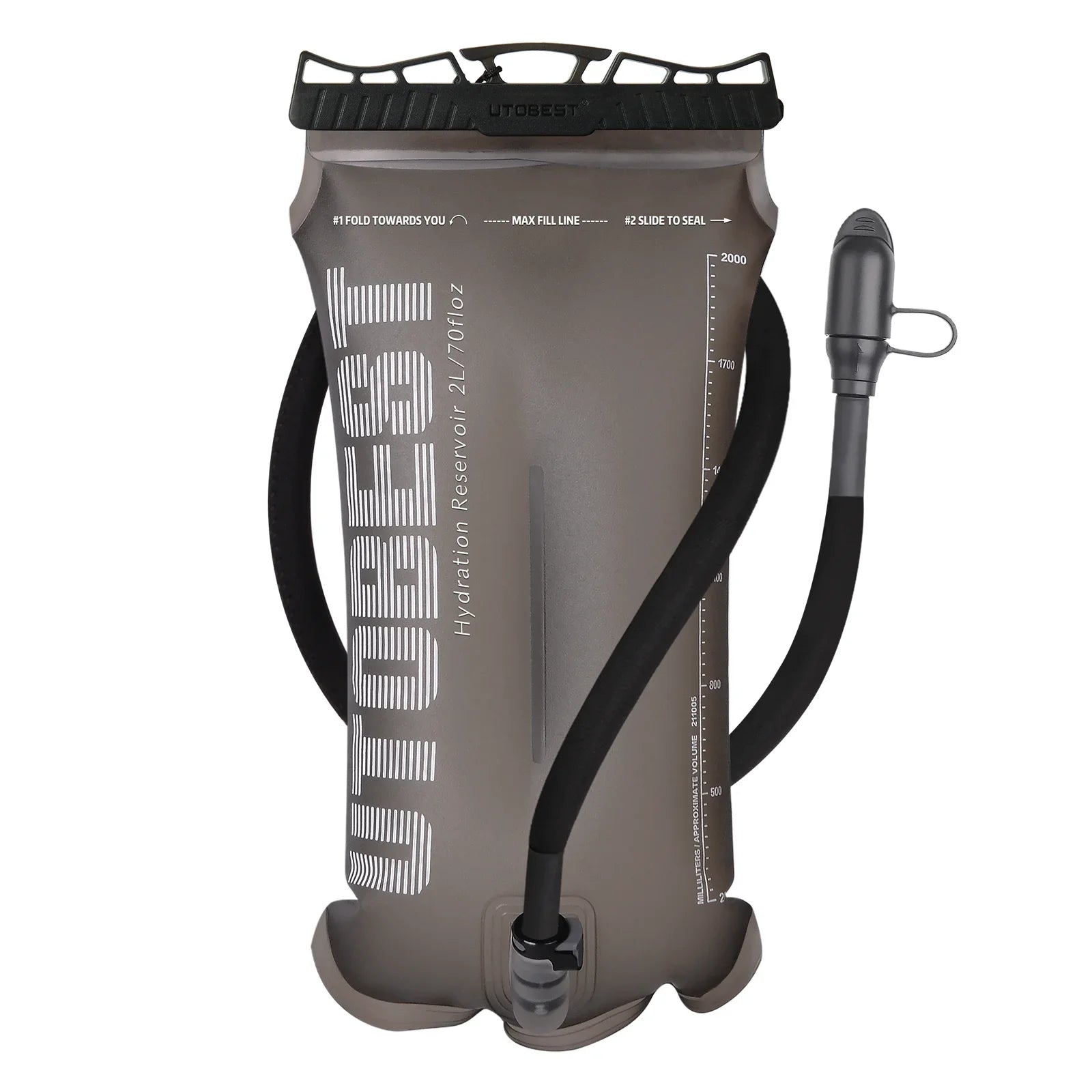 UTOBEST TPU Hydration Reservoir | 1.5L/2L/3L | Water Storage Bag for Camping Cycling Running Hiking | -20 to 50°C