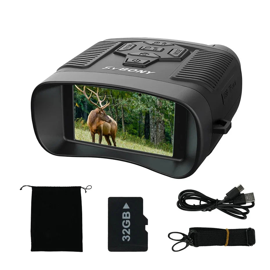 SVBONY SA206 Night Vision Device | 4K Wildlife Observation | Birdwatching Camping | Infrared Night Fishing