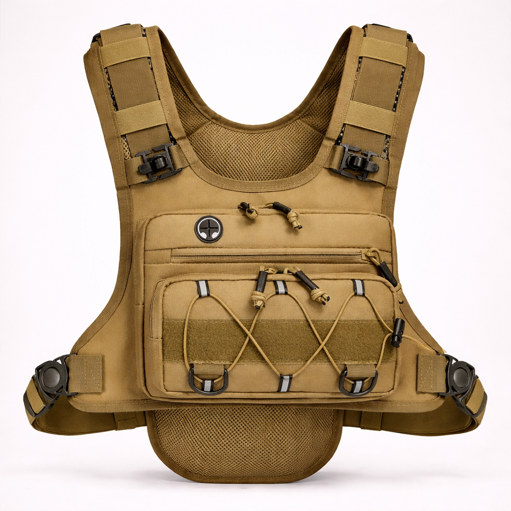 Hydration Vest | Tactical Chest Pack for Running Cycling Hiking | Outdoor Utility Bag for Men Women | All Seasons