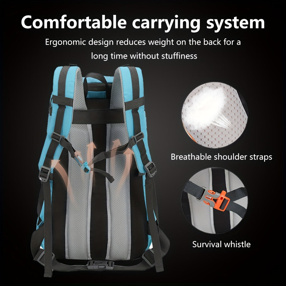 Lightweight Outdoor Backpack | 30L Capacity | Nylon Daypack for Hiking, Camping, Climbing | Adjustable Straps | Durable Zipper | Unisex