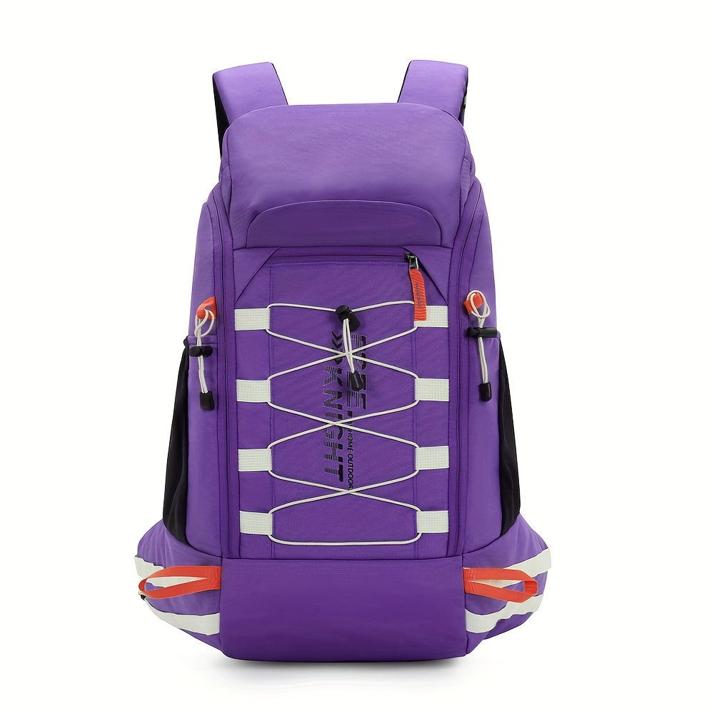 40L Lightweight Hiking Backpack | Travel Daypack with Rain Cover | Outdoor Camping & Climbing Gear | Universal Fit