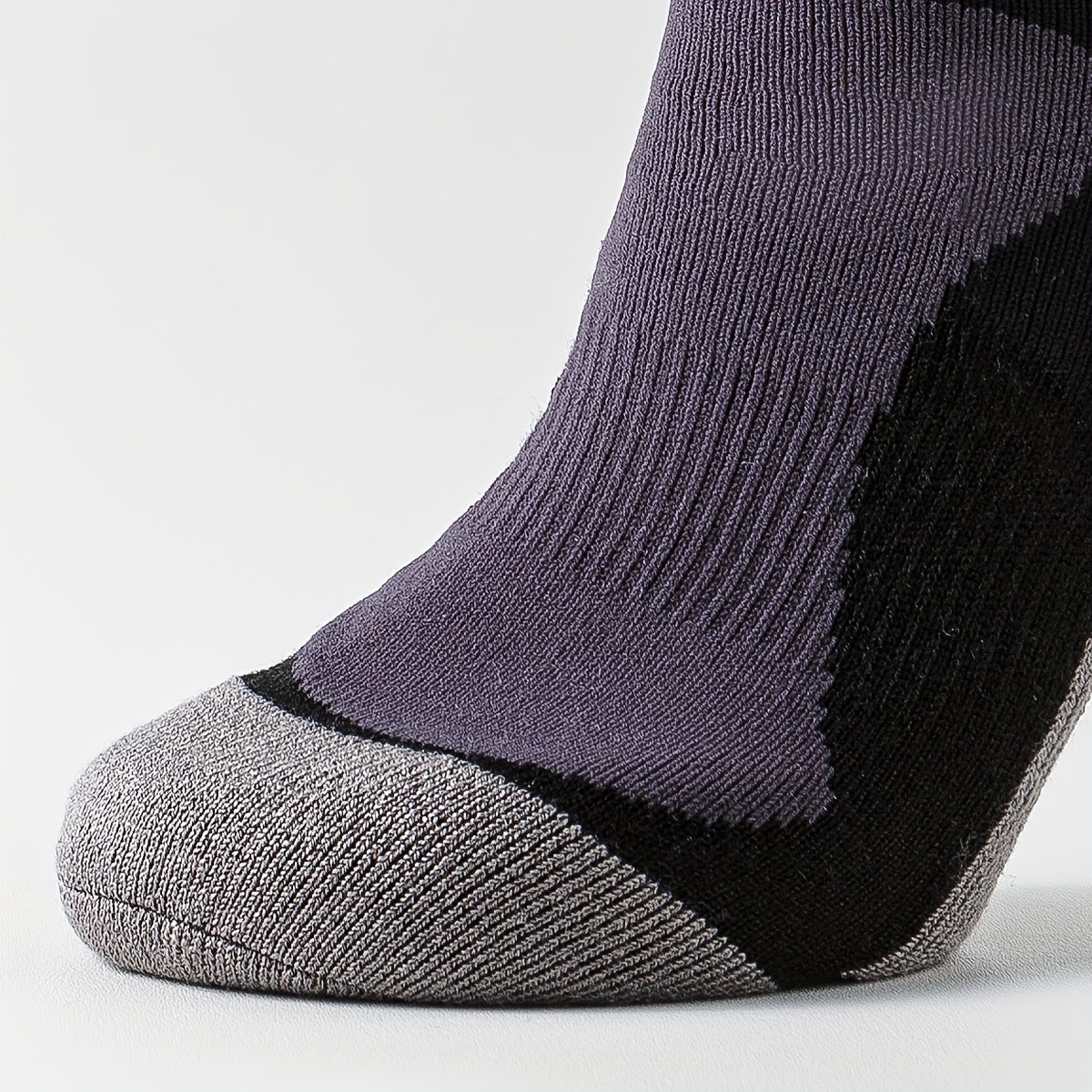 Winter Thermal Socks | Geometric Knit Design | Cushioned Bottom | Skiing & Snowboarding Outdoor Gear | Unisex