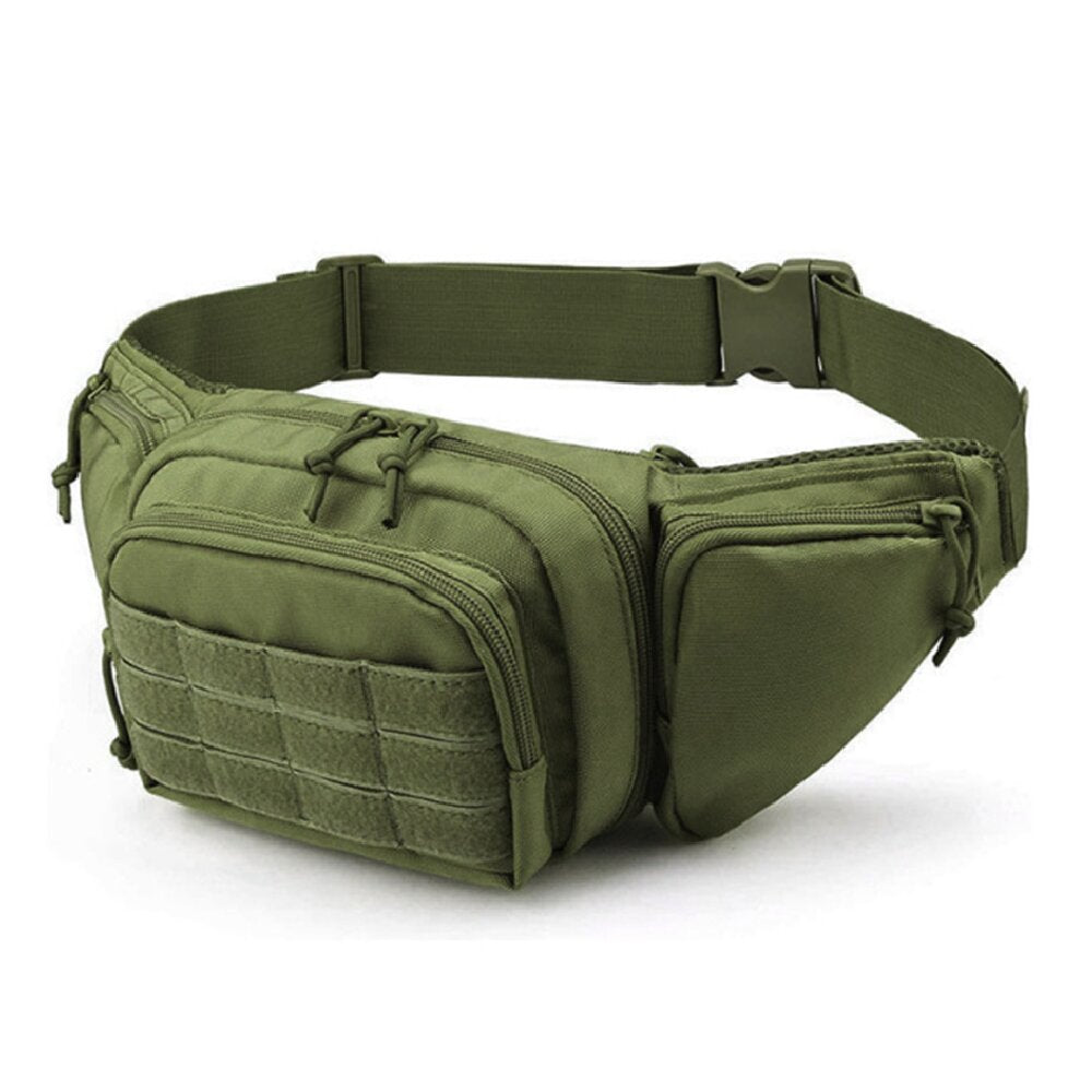 Men's Nylon Tactical Waist Pack | Sports Climbing Camping Motorcycle Bag | Tool Storage | Casual Use