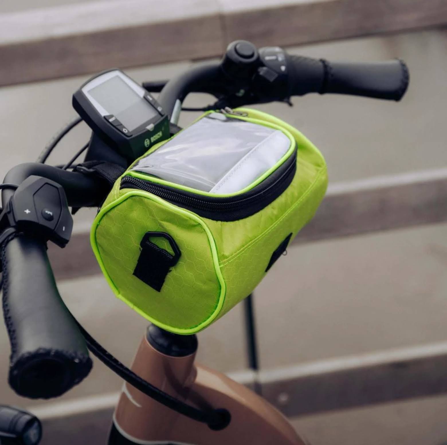 Touchscreen Bicycle Handlebar Bag | Speedy | Waterproof & Secure | Award-Winning Design